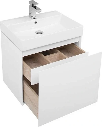 Тумба под раковину Aquanet Йорк 60 белый 00202094 Тумба под раковину Aquanet Йорк 60 белый 00202094