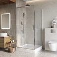 Душевой уголок BelBagno LUCE-A-1-100/100-C-Cr Душевой уголок BelBagno LUCE-A-1-100/100-C-Cr