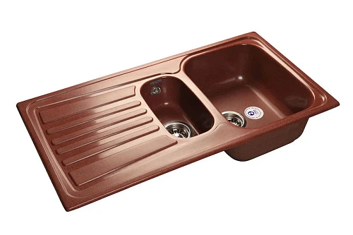 Кухонная мойка GranFest Standart S-940 KL кр.м красный марс Кухонная мойка GranFest Standart S-940 KL кр.м красный марс