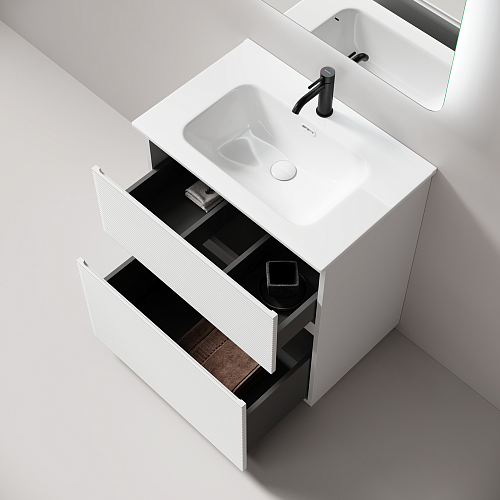 Тумба под раковину SANCOS Folk Floor FL70FW 690х445х850 Bianco, напольная Тумба под раковину SANCOS Folk Floor FL70FW 690х445х850 Bianco, напольная