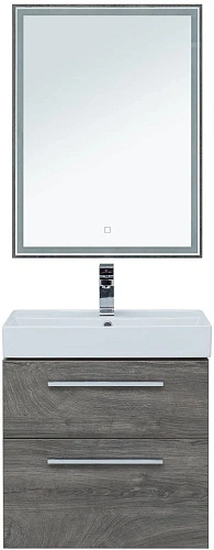 Комплект мебели Aquanet Nova 60 дуб рошелье (2 ящика) 00246281 Комплект мебели Aquanet Nova 60 дуб рошелье (2 ящика) 00246281