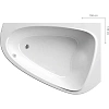 Акриловая ванна Ravak Love Story II (правая) 196x114 C761000000 Акриловая ванна Ravak Love Story II (правая) 196x114 C761000000