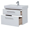Тумба под раковину DREJA Q MAX, 70 см, подвесная, 2 ящика, белый глянец 77.0005W Тумба под раковину DREJA Q MAX, 70 см, подвесная, 2 ящика, белый глянец 77.0005W