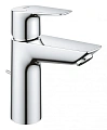 Смеситель для раковины GROHE Start Edge с рычажным донным клапаном, M-Size, хром (23774001) Смеситель для раковины GROHE Start Edge с рычажным донным клапаном, M-Size, хром (23774001)