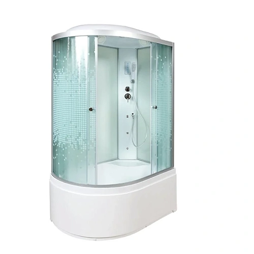 Душевая кабина Dto L920R (L920RGM+EL) 120x80 см с гидромассажем и электрикой Душевая кабина Dto L920R (L920RGM+EL) 120x80 см с гидромассажем и электрикой