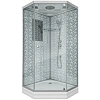 Душевая кабина Niagara Luxe NG-7701DW (900x900х2100) низкий поддон (15см) стенки белые