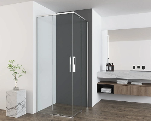 Душевой уголок Vincea Ultima VSS-7UL9090CL 900x900 хром, стекло прозрачное Душевой уголок Vincea Ultima VSS-7UL9090CL 900x900 хром, стекло прозрачное