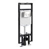 Картинка анонса товара «инсталляция для унитаза wasserkraft dinkel 58tlt.010.me.bn01 с клавишей смыва никель»