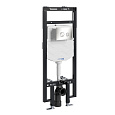 Инсталляция для унитаза WasserKRAFT Dinkel 58TLT.010.ME.BN01 с клавишей смыва никель Инсталляция для унитаза WasserKRAFT Dinkel 58TLT.010.ME.BN01 с клавишей смыва никель