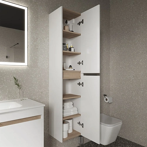 Шкаф-пенал Sancos Smart PSM35W белый Шкаф-пенал Sancos Smart PSM35W белый