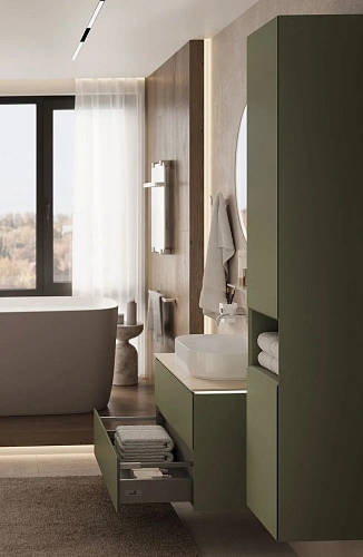 Шкаф-пенал Allen Brau Infinity 35 1.21009.CGM R олива матовый Шкаф-пенал Allen Brau Infinity 35 1.21009.CGM R олива матовый