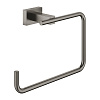 Картинка анонса товара «полотенцедержатель grohe essentials cube, темный графит матовый (40510al1)»