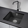 Кухонная мойка Granula 3801, ЧЁРНЫЙ, кварц 435х455 Кухонная мойка Granula 3801, ЧЁРНЫЙ, кварц 435х455