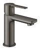 Смеситель для раковины GROHE Lineare New с нажимным сливным гарнитуром, темный графит матовый (23791 23791AL1