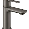 Смеситель для раковины GROHE Lineare New с нажимным сливным гарнитуром, темный графит матовый (23791 23791AL1 Смеситель для раковины GROHE Lineare New с нажимным сливным гарнитуром, темный графит матовый (23791 23791AL1