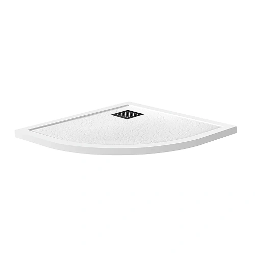 Душевой поддон BelBagno UNO TRAY-MR-UNO-R-80-550-35-W-NO из искусственного мрамора с сифоном Душевой поддон BelBagno UNO TRAY-MR-UNO-R-80-550-35-W-NO из искусственного мрамора с сифоном