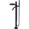 Картинка анонса товара «смеситель для ванны boheme stick напольный black linea 129-bb.3»