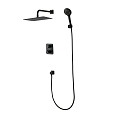 Душевая система Lemark Bronx LM3749BL термостатическая, встраиваемая, черный Душевая система Lemark Bronx LM3749BL термостатическая, встраиваемая, черный