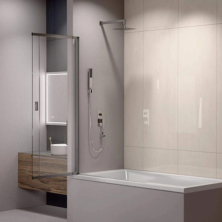 Шторка на ванну RGW Screens SC-40 1000 мм Easy Clean хром Шторка на ванну RGW Screens SC-40 1000 мм Easy Clean хром