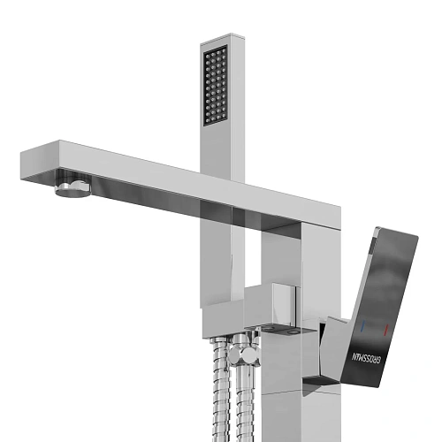Смеситель для ванны GROSSMAN Falcon 530.K35.08.100 напольный хром глянцевый Смеситель для ванны GROSSMAN Falcon 530.K35.08.100 напольный хром глянцевый