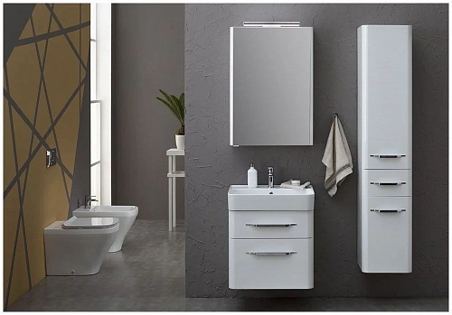 Комплект мебели Aquanet Виченца 60 белый 00199301 Комплект мебели Aquanet Виченца 60 белый 00199301