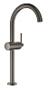 Картинка анонса товара «смеситель для раковины grohe atrio new, свободностоящий, темный графит (32647al3)»