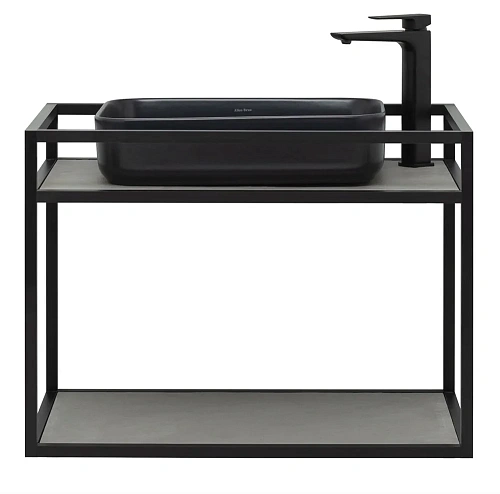 Консоль под раковину Allen Brau Liberty 75 1.33001.BB черный Консоль под раковину Allen Brau Liberty 75 1.33001.BB черный