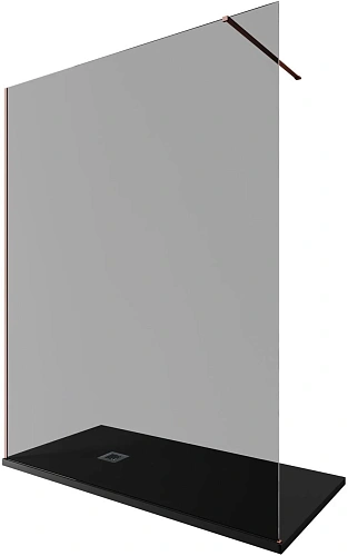 Душевая перегородка Allen Brau Infinity 1 160 3.21036.60.T медь брашированная Душевая перегородка Allen Brau Infinity 1 160 3.21036.60.T медь брашированная