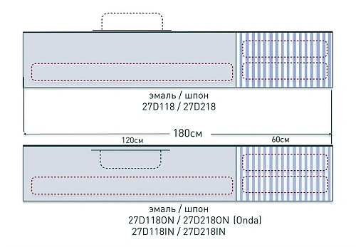 Тумба со столешницей Salini Domino 1800 27D.СС.120.060.V шпон влагостойкий мдф Тумба со столешницей Salini Domino 1800 27D.СС.120.060.V шпон влагостойкий мдф