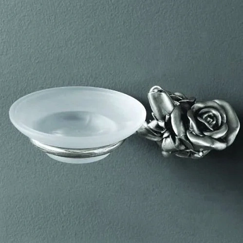 Мыльница Art&Max Rose (AM-0915-T) серебро Мыльница Art&Max Rose (AM-0915-T) серебро