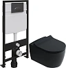 Комплект Унитаз подвесной STWORKI Ноттвиль SETK3104-2616 безободковый, с микролифтом, черный + Систе 587778 Комплект Унитаз подвесной STWORKI Ноттвиль SETK3104-2616 безободковый, с микролифтом, черный + Систе 587778