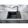 Кухонная мойка Milacio Navarra 60 Cuarzo (MC.77071), черный матовый Кухонная мойка Milacio Navarra 60 Cuarzo (MC.77071), черный матовый