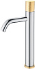 Картинка анонса товара «смеситель для раковины boheme stick chrome touch gold 122-crg.2»