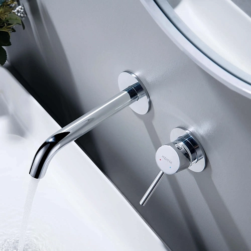 Смеситель для раковины Aquatek ЕВРОПА AQ1313CR Хром, встраиваемый Смеситель для раковины Aquatek ЕВРОПА AQ1313CR Хром, встраиваемый