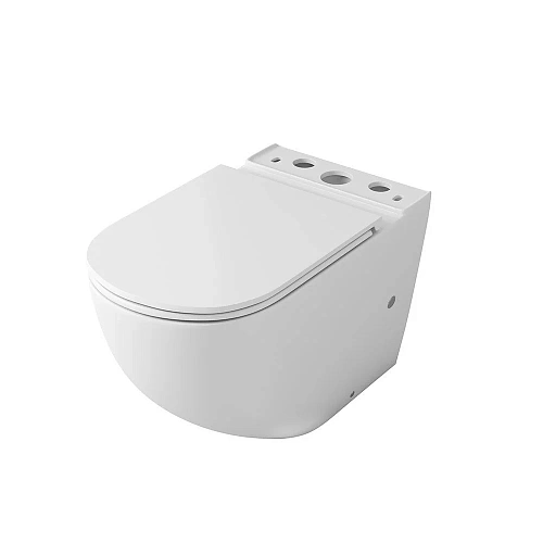 Чаша напольного унитаза OWL Vind Cirkel-GL OWLT190301 с сиденьем DP микролифт напольного безободково Чаша напольного унитаза OWL Vind Cirkel-GL OWLT190301 с сиденьем DP микролифт напольного безободково