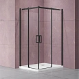 Душевой уголок Vincea Dice VSS-4D900CLB, 900x900, черный, стекло прозрачное Душевой уголок Vincea Dice VSS-4D900CLB, 900x900, черный, стекло прозрачное