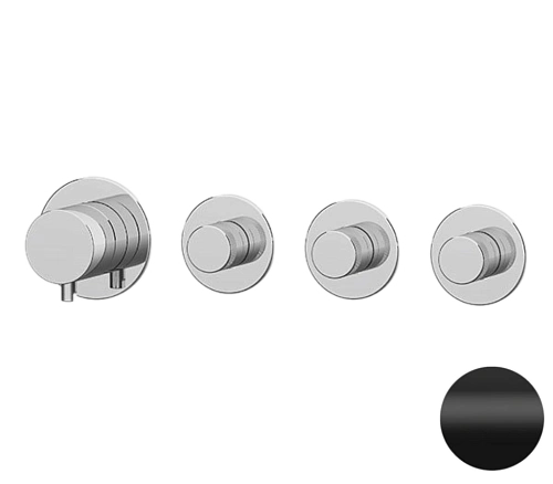 Смеситель для душа Remer X Style N98D3PNO, черный матовый Смеситель для душа Remer X Style N98D3PNO, черный матовый