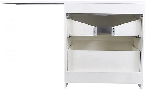 Тумба под раковину Style Line Даллас 150 2 ящика Люкс белая PLUS СС-00002303 Тумба под раковину Style Line Даллас 150 2 ящика Люкс белая PLUS СС-00002303