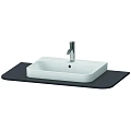 Столешница Duravit Happy D.2 Plus HP031E08080 100 см графит Столешница Duravit Happy D.2 Plus HP031E08080 100 см графит