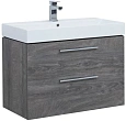 Тумба под раковину Aquanet Nova 85 (Slim Synergy) дуб рошелье, 2 ящика 00249921 Тумба под раковину Aquanet Nova 85 (Slim Synergy) дуб рошелье, 2 ящика 00249921