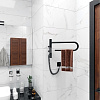 Картинка анонса товара «полотенцесушитель электрический vincea vtd-1p1be 39x25, черный, таймер»