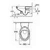 Унитаз подвесной Villeroy&Boch Amadea 7C96B0R1 с сиденьем 881061R1 7C96B0R1/881061R1 Унитаз подвесной Villeroy&Boch Amadea 7C96B0R1 с сиденьем 881061R1 7C96B0R1/881061R1