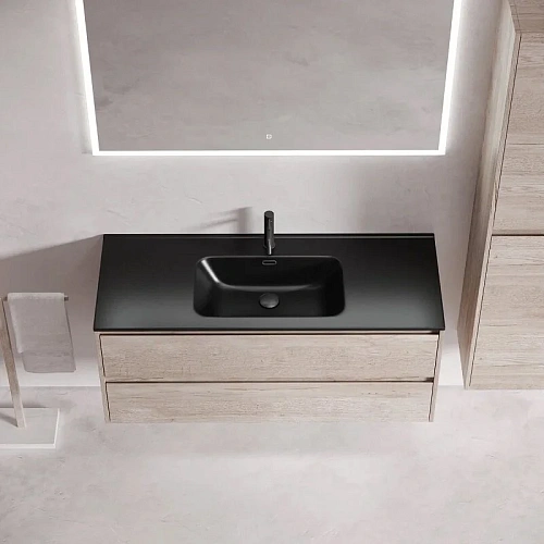 Тумба под раковину Sancos Libra LB120-1EG 1190х450х500 дуб галифакс натуральный, подвесная Тумба под раковину Sancos Libra LB120-1EG 1190х450х500 дуб галифакс натуральный, подвесная