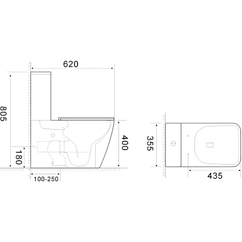 Унитаз напольный Ceruttispa MANLIO Tornado CT10618 безободковый, сиденье микролифт Унитаз напольный Ceruttispa MANLIO Tornado CT10618 безободковый, сиденье микролифт