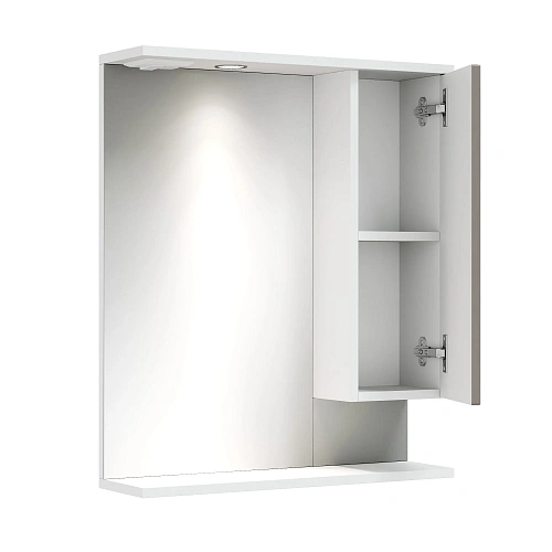 Зеркальный шкаф Onika Марви 60 см 206088 мокко, правый, с подсветкой Зеркальный шкаф Onika Марви 60 см 206088 мокко, правый, с подсветкой