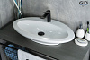 Картинка анонса товара «раковина gid tr422 51159 накладная белая 71x42x12»
