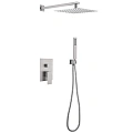Душевая система ABBER Daheim AF8219SP скрытого монтажа без излива, сатин Душевая система ABBER Daheim AF8219SP скрытого монтажа без излива, сатин
