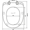 Крышка-сиденье BERGES Uno PP 020104 Крышка-сиденье BERGES Uno PP 020104