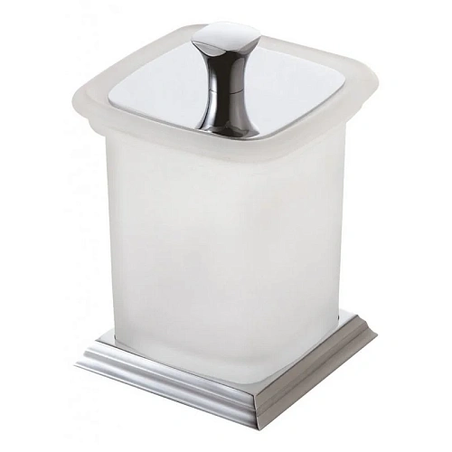 Стакан ART&MAX ZOE AM-G-6831DX с крышкой настольный Стакан ART&MAX ZOE AM-G-6831DX с крышкой настольный