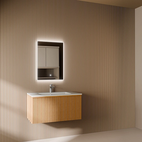 Тумба с раковиной ArtDecco Andy 80 AAN08W11S100 белый дуб Тумба с раковиной ArtDecco Andy 80 AAN08W11S100 белый дуб